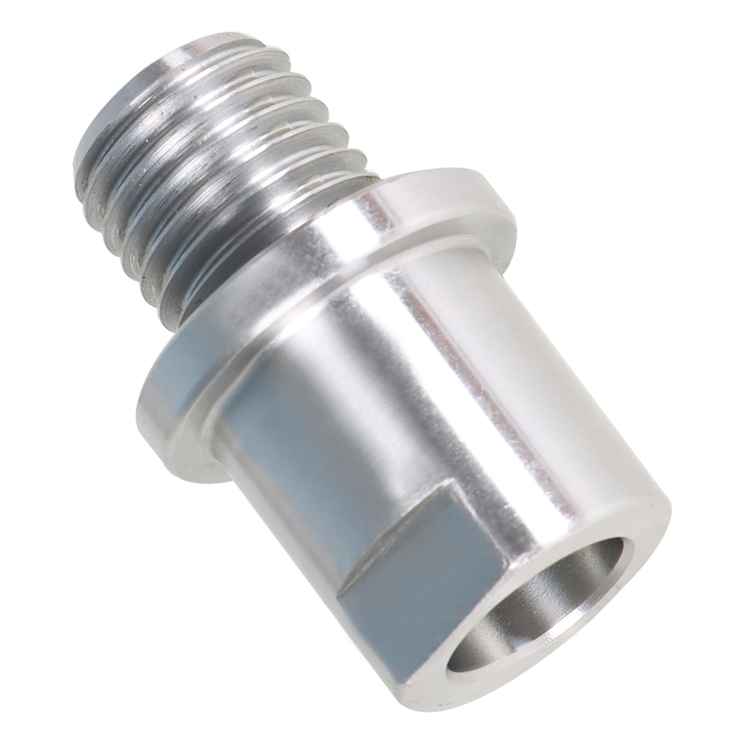 kimllier Wood Lathe Chuck Spindle Adapter, Lathe Headstock Spindle Adapter Converts 3/4 Inch x 10 TPI to 1 Inch x 8TPI for Woodworking Lathe