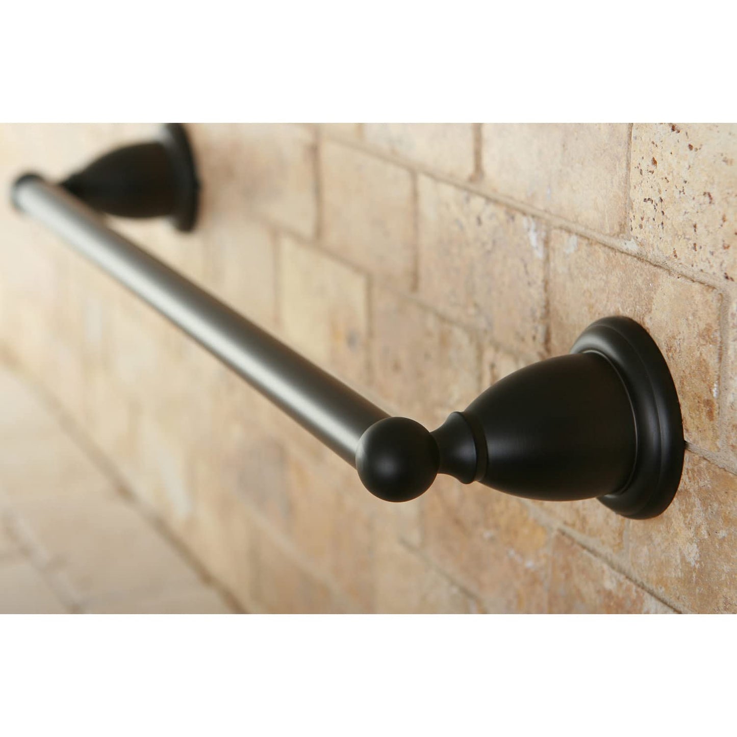 Kingston Brass BA1752PB Heritage 18-Inch Towel-Bar, Polished Brass