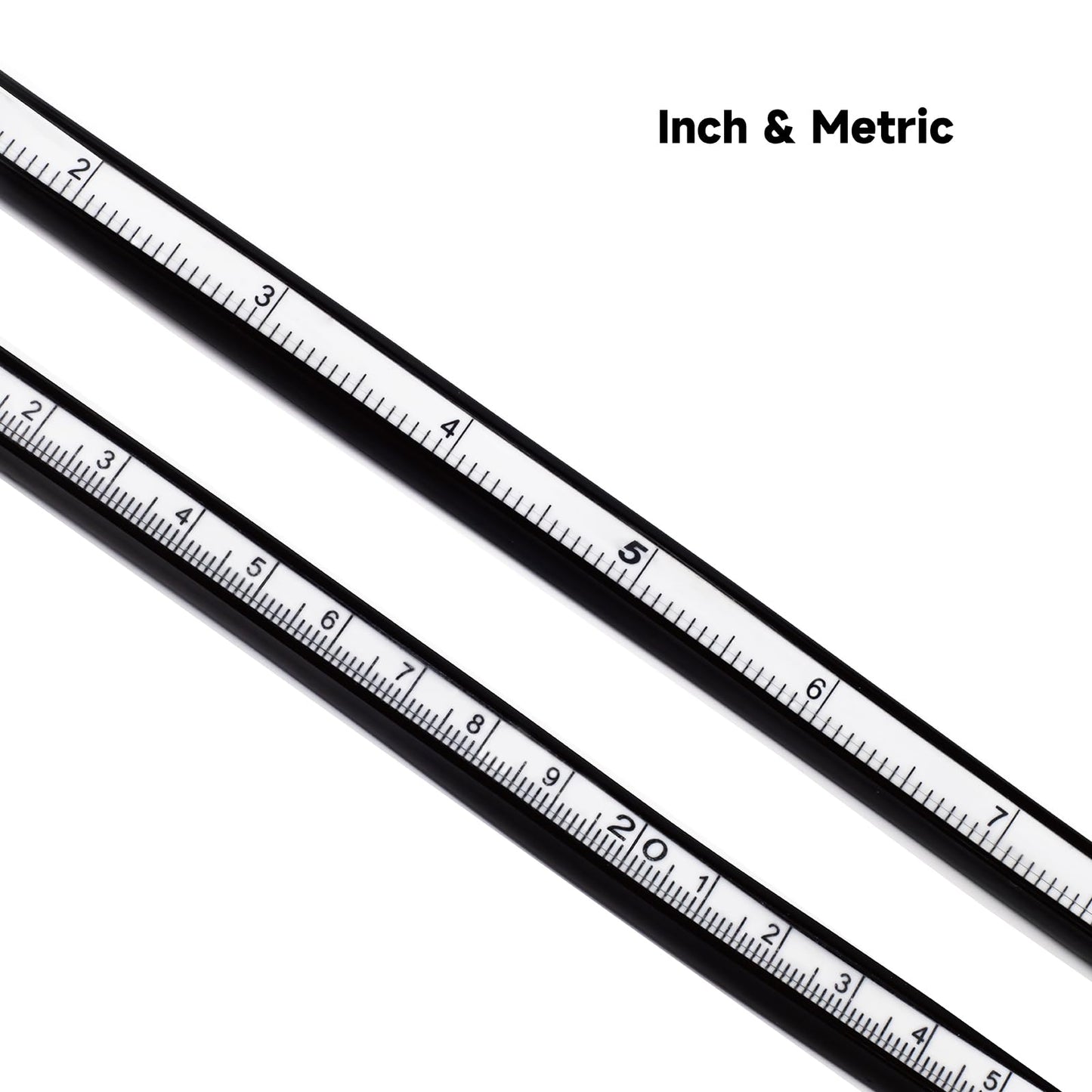 KEARING Flexible Curve Ruler, 24 Inch Ruler, Bendable Rulers for Engineering Drawing, Garment Design