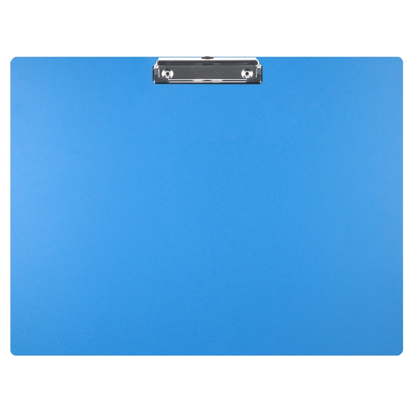 Acocony 11x17 Clipboard Landscape Super Tough Extra Large Clipboard Low Profile Clip Not Fragile 11 x 17 Clipping Board PP Plastic Blue Pack of 1
