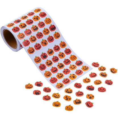 Fun Express Bulk Mini Jack-O’-Lantern Sticker Roll