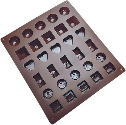 Happy Mothers Day Chocolate Mold Silicone Cake Pan, Non-toxic Set of 2 for Baking, DIY Candy Gifts