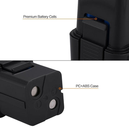 Powerextra 2 Pack 7.2V 2000mAh Ni-MH Replacement Battery Compatible with Ontel Swivel Sweeper G1 & G2