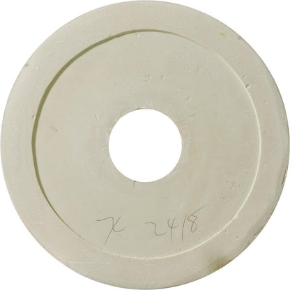 16 1/2"OD x 3 7/8"ID x 1 1/2"P Medea Ceiling Medallion (Fits Canopies up to 5 3/8")