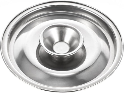 Hemoton Frying Pan Lid, Stainless Steel Universal Lid for Pots, Pans, Skillets - Replacement Frying Pan Cover