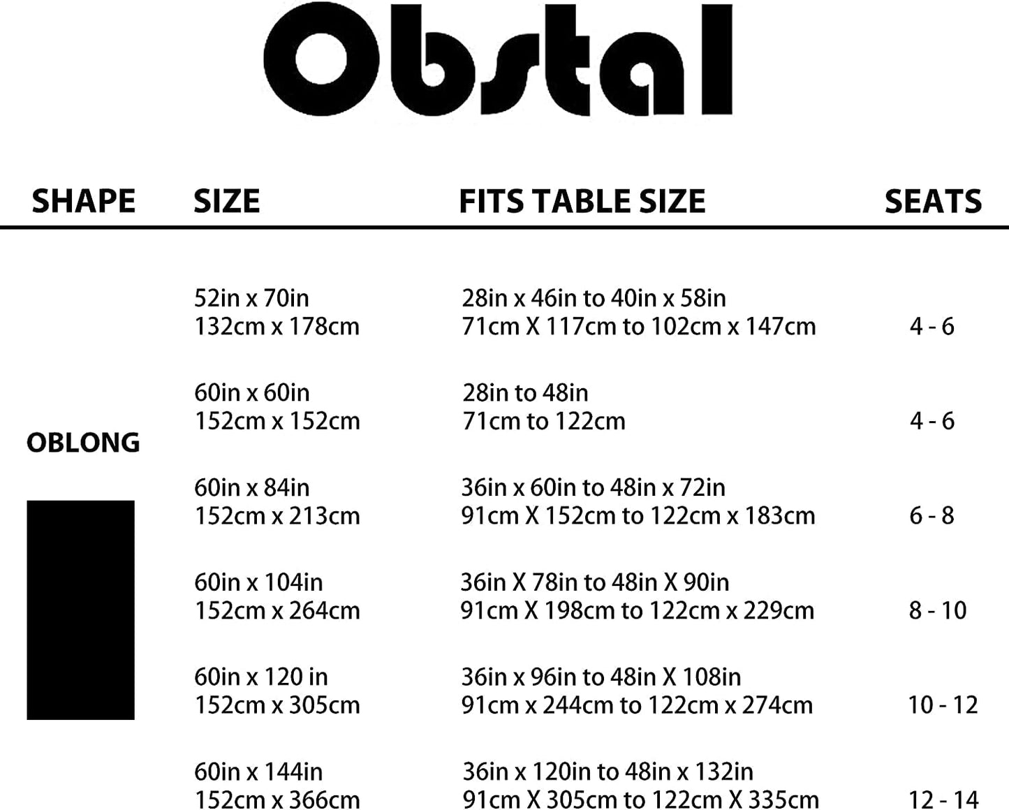 210GSM Blue,70 120 Inch) Obstal Rectangle Table Cloth - Heavy Duty Water Proof Microfiber Tablecloth, Decorative Fabric