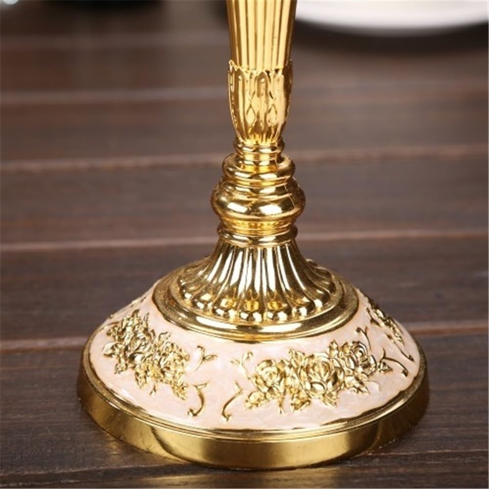 Candlestick Holders European Retro Three-Head Candle Holder Home Wedding Props Decorative Candlestick Candle Holders