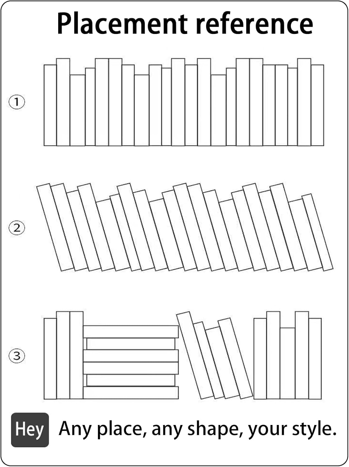 EFH 6 (Set 1) Pcs Faux Books for Modern Decoration - Fashionable Fake Books for Home Decor - Aesthetic Entryway, Coffee