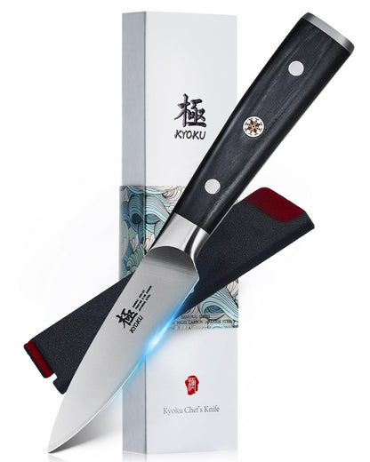 KYOKU Samurai Series Knife Japanese Style1 (Paring Knife, 3.5")