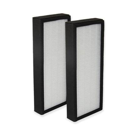 PUREBURG F1702HE Replacement Filter Compatible with Hunter HT1702 10200 Air Purifier, Part F1702HE/2 (30612), 2-Pack H13 HEPA Activated Carbon 2-in-1