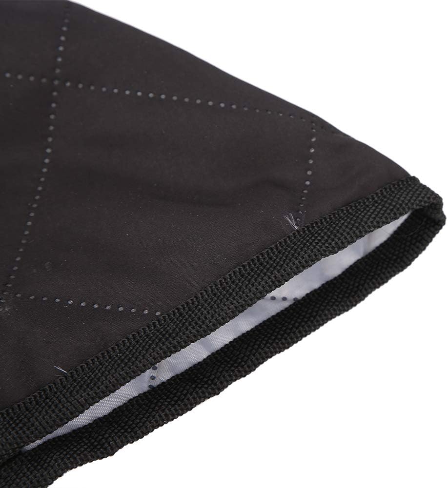 Black Coffee Maker Cover, Stain Resistant Washable Appliance Cover to Protect Coffee Machine (32 X 31 X 36cm)