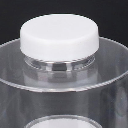 6 Pcs Stackable Spice Pot, Transparent Seasoning Bottles, Space Saving Storage Solution for Kitchen, BPA Free