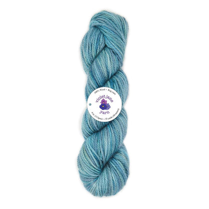 The Oxford Company Violet Jane 100% Wool, 3-Ply Variegated Hand-Dyed Fine Yarn | 4-Ounce Skein (Atlantic)