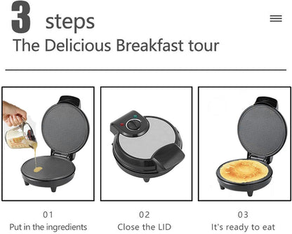 Yosoo 1200W Nonstick Waffle Cone and Bowl Maker, DIY Home Kitchen, Temperature Control, Easy Maintenance