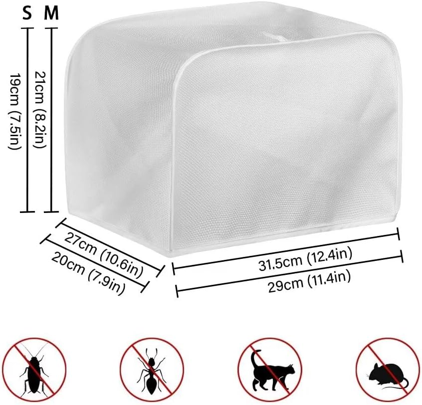 Sea Horse Toaster Covers, 2 Slice Anti Dust Cover for Most Standard Toasters and Kitchen Accessories