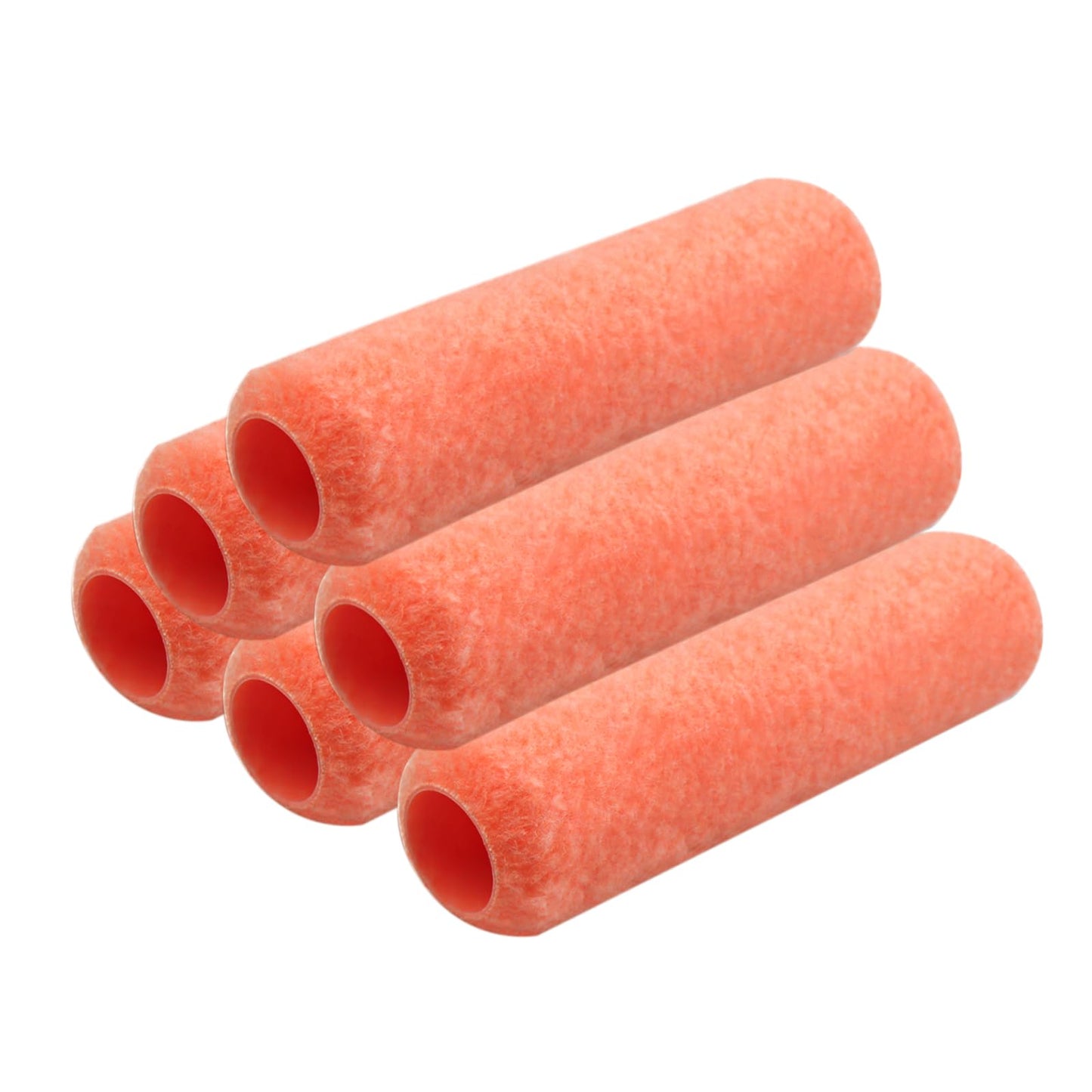 Foam Paint Roller, 10 Pack, 6 Inch High Density Foam Roller, Mini Paint Roller Covers for Smooth Paint Application, No Lint Shedding on Walls, Cabinets, Doors