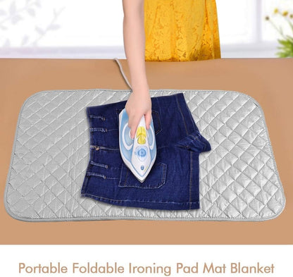 True & Tidy Steam and Ironing Mat, Instantly Transforms Flat Surfaces into Convenient Ironing Board, MAT-100