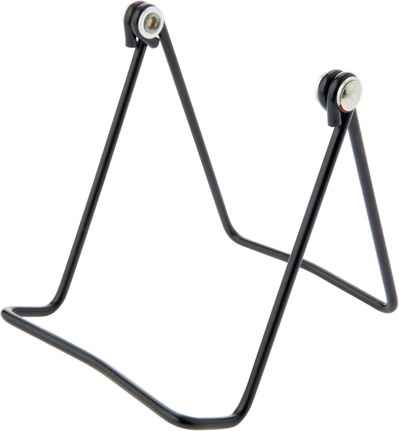 Bard's Vinyl Covered Black Wire Easel Stand, 4.5" H x 4" W x 4.75" D