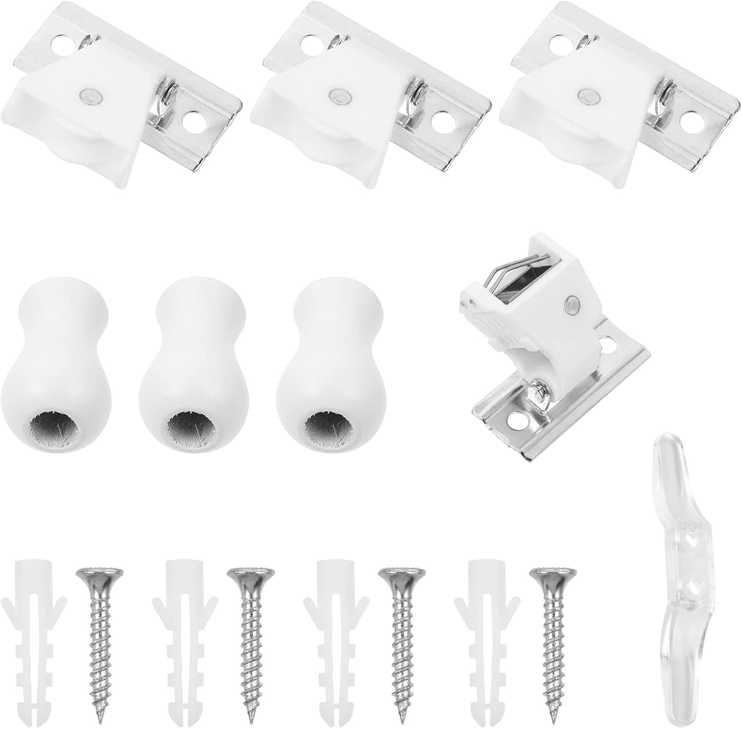 1 Set Roller Blind Repair Kit for Window Shade Brackets Pull End Curtain Accessories