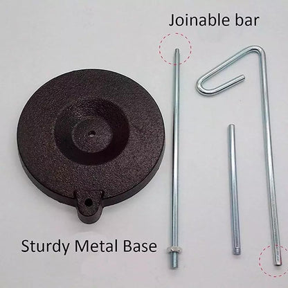 Bequilter 2Pcs #27449M Universal Stand Holder Full Metal Stable &Adjustable Thread Holder