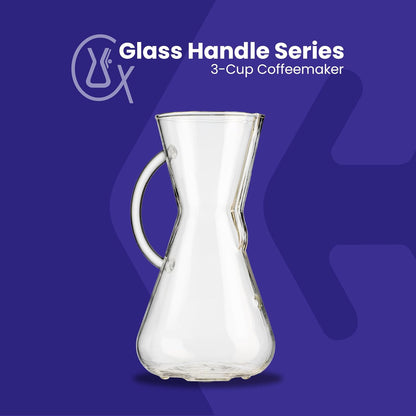 3-Cup Packaging Chemex Pour-Over Glass Coffeemaker - Glass Handle Series - - Exclusive