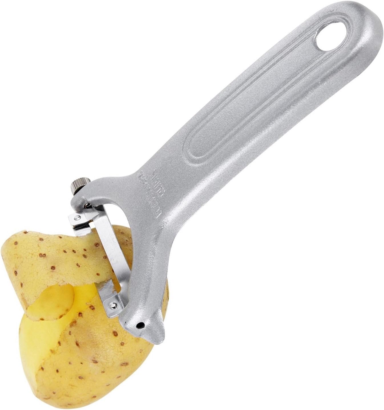 Westmark Vegetable/Asparagus Swivel Peeler, Quick, Silver, 5 x 3 x 0.6 inches
