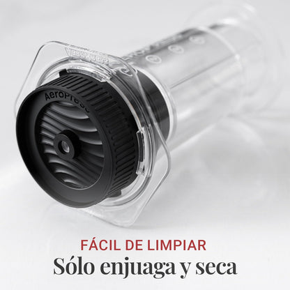 2 AeroPress Clear Coffee Press - All-in-One French Press, Pour-Over & Espresso Style Manual Brewer, Min Brew for Less