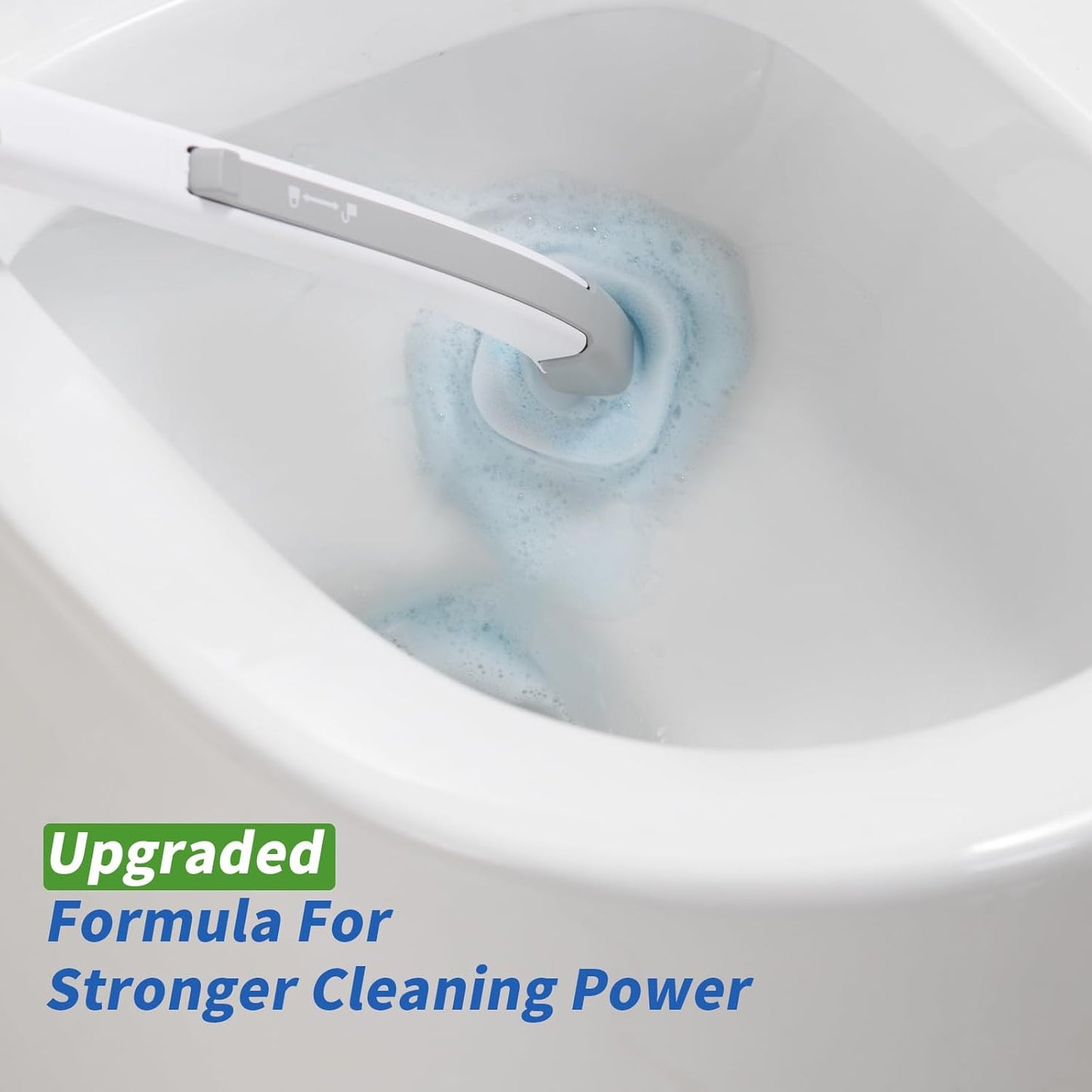 28 Count oshang Toilet Brush Refills, Toilet Refill Pads, Disposable Toilet Brush Heads for Bathroom Cleaning
