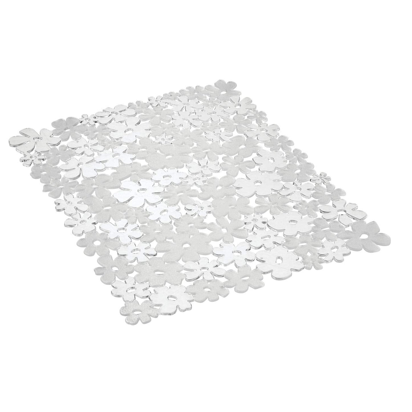 InterDesign 60960 Blumz Kitchen Sink Protector Mat - Large, Clear
