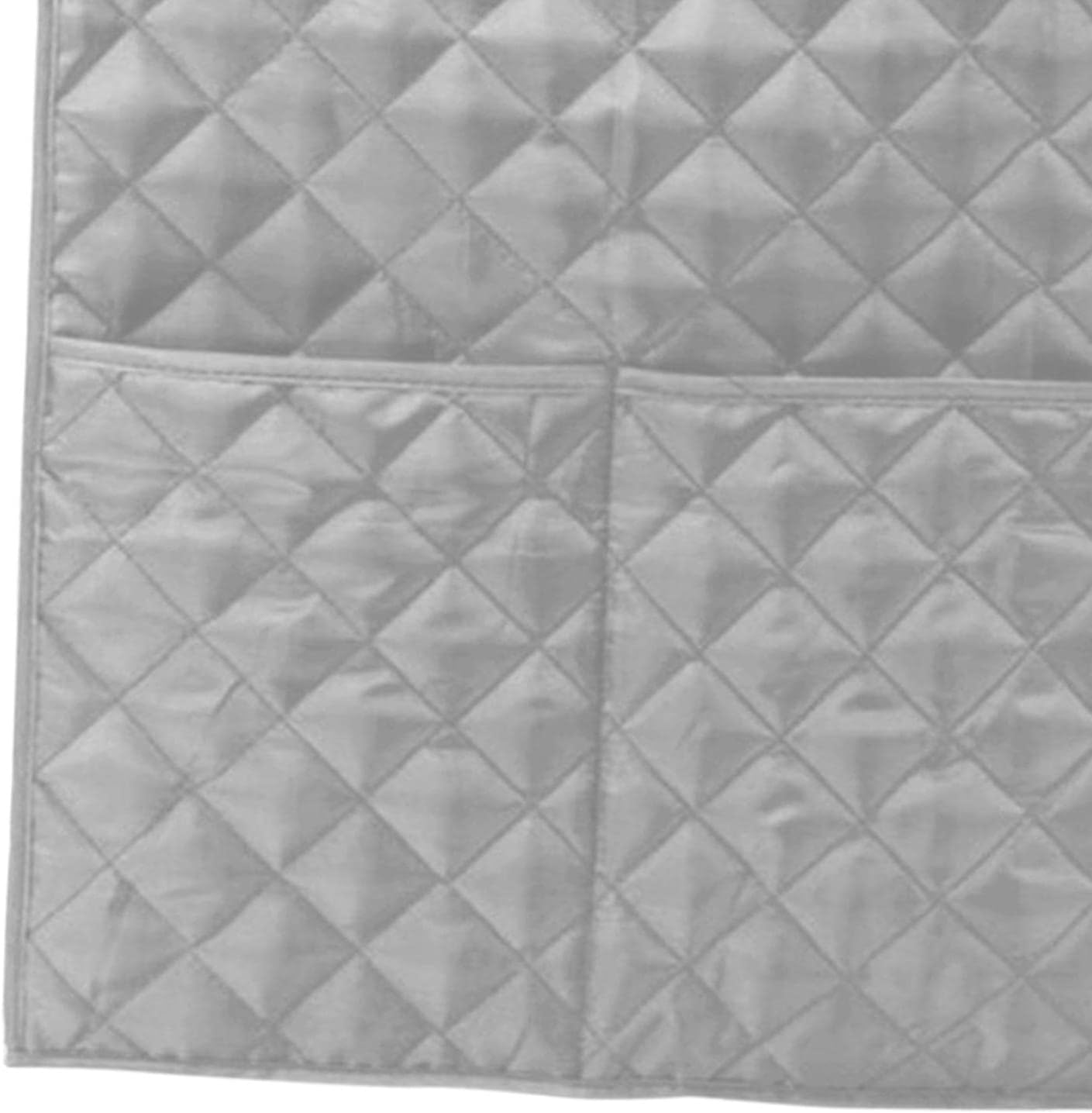 Espresso Machine Quilted Protective Cover, Washable Dust Cover for Kitchen Appliances, Grey Coffee Machine Cover