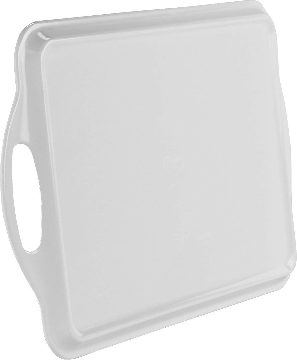 Durable Rectangular Melamine Serving Tray in Classic Design