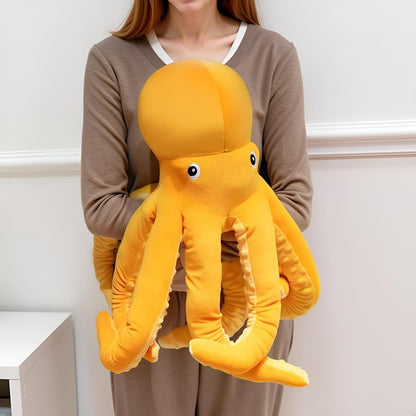 Ryttir 24 Inch 15% Chubbier Large Octopus Stuffed Animal,Soft Weighted Squid Plush Stuffed Octopuss Body Pillow for Kids and Adults - Perfect Valentine Octopus Gifts for Cuddling and Room Decoration