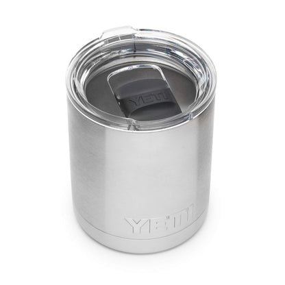 YETI Rambler 10 oz Lowball, Vacuum Insulated, Stainless Steel with MagSlider Lid, Stainless