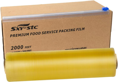 Regine Switzerland Plastic Cling Wrap - 16 Inch x 2000 Feet for Fresh Food Storage