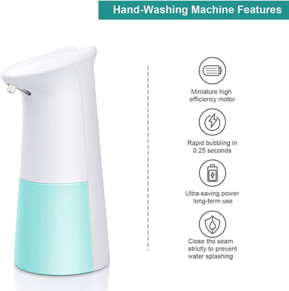 Foaming Soap Dispenser, Automatic Touchless Hand Soap Dispenser, 250ML for Bathroom, Kitchen