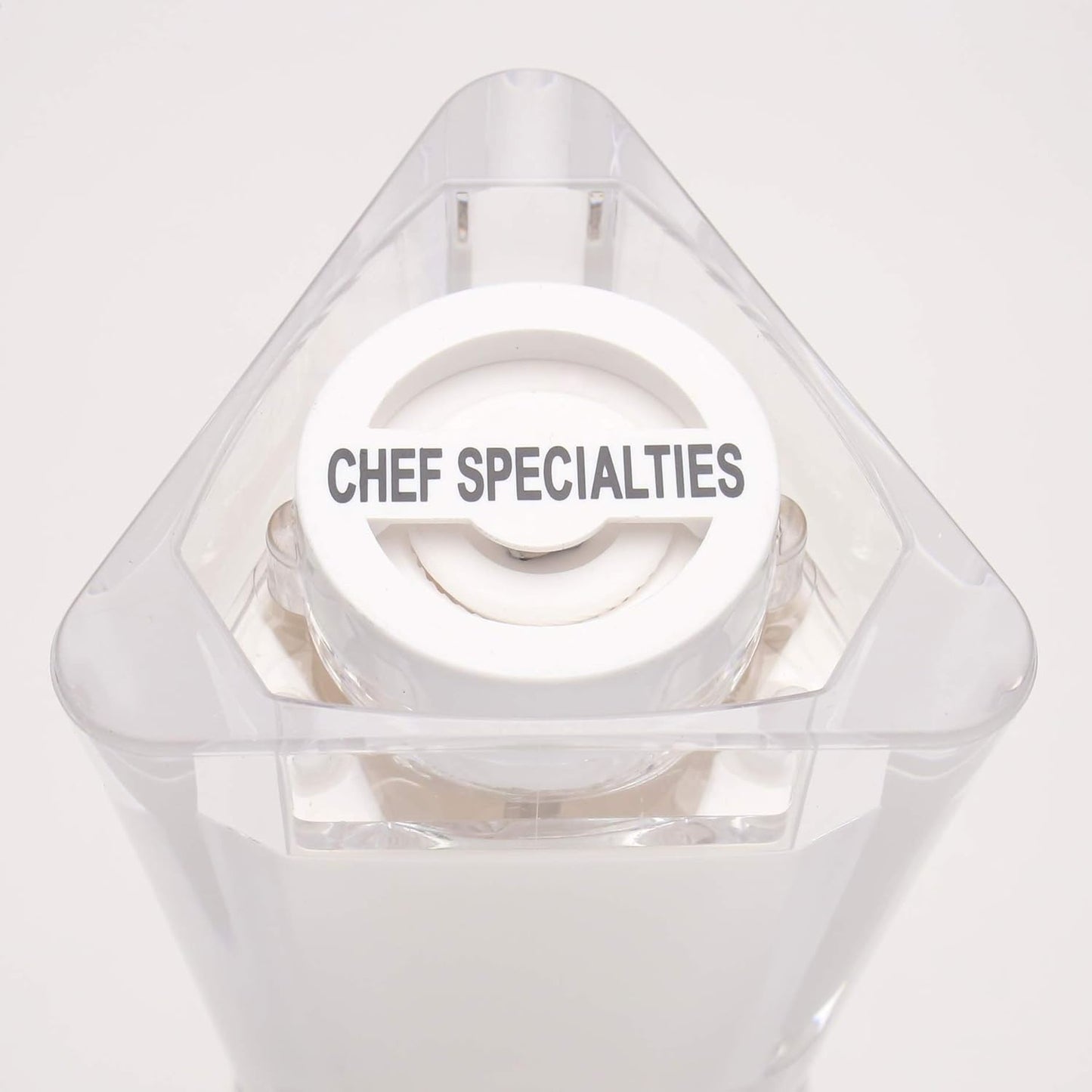 Chef Specialties 4.5 Inch Kate Pepper or Salt Mill - White