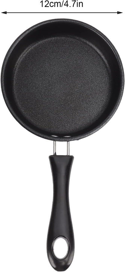 High Capacity Frying Pan Skillet - Professional Stain Resistant Frying Pan for Restaurant Use (12CM)