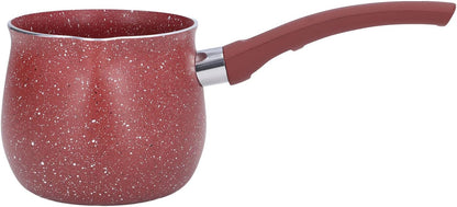 Nonstick Coating Milk Pan with Lid, Mini Milk Pot, Single Handle Anti-Scalding Saucepan, Lightweight Kitchen Cooking