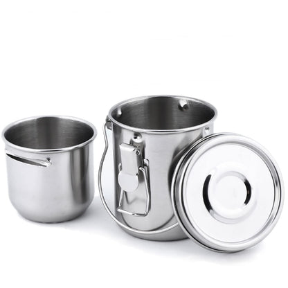 Tosnail Stainless Steel Leak-Proof Paint Brush Washer with Removable Filter Screen - Small