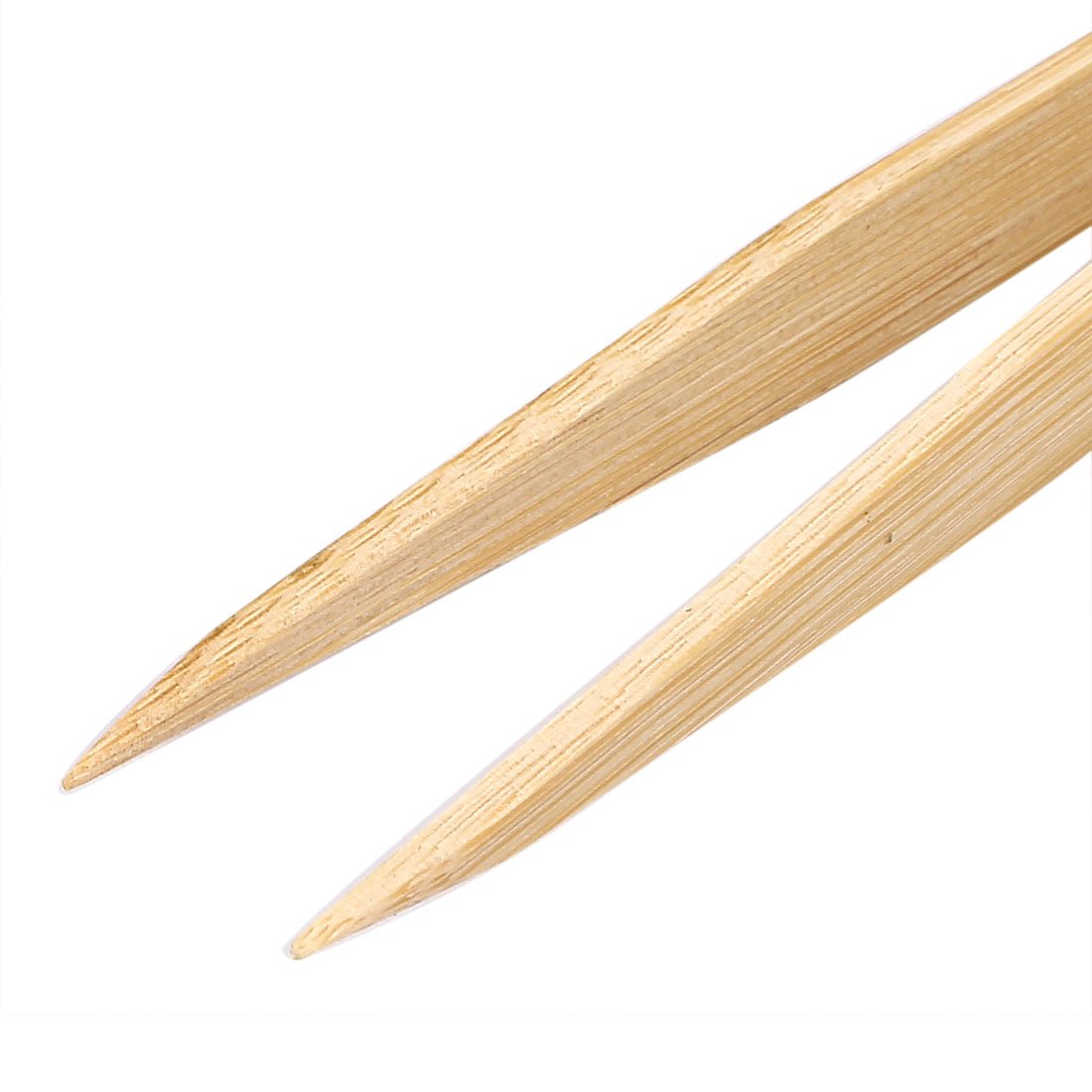 uxcell Bamboo Nonslip Anti-static Pointed Tip Tweezer Repair Tool 12pcs
