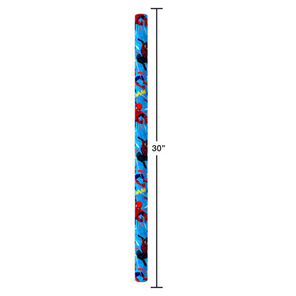 American Greetings 40 sq. ft. Reversible Spiderman Wrapping Paper for All Occasions (1 Roll, 30 in. x 192 in.)