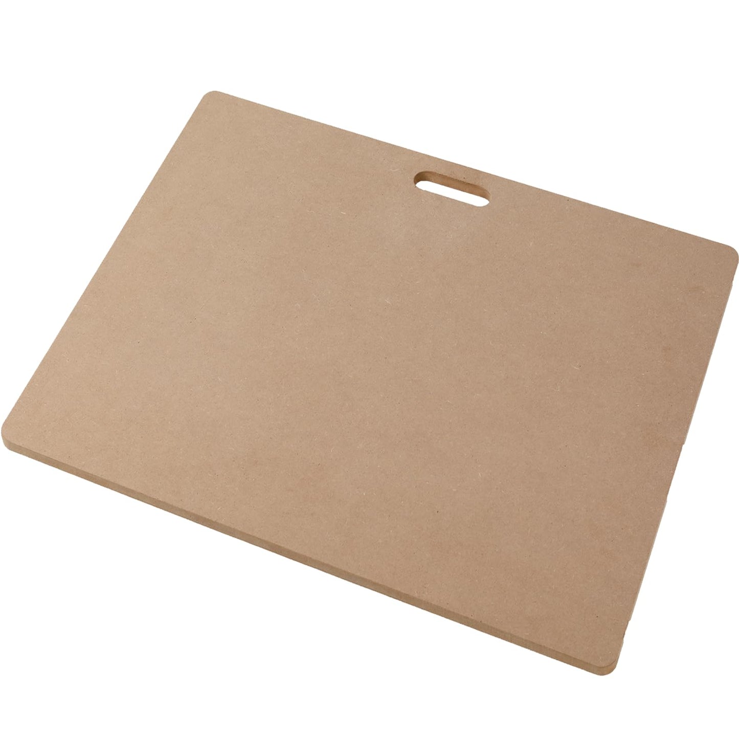 Calpalmy Clay Wedging Board with Convenient Built-in Handle - 12 x 18" Portable Clay Board for Ceramics, Clay Crafts, and Pottery - Sturdy 9mm Thickness MDF Tote Board for Clay Art Enthusiasts