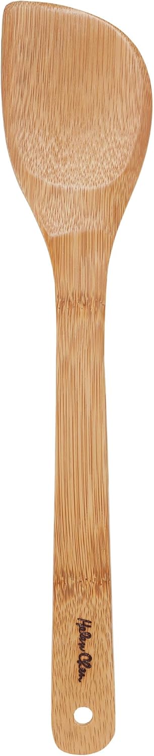 Helen’s Asian Kitchen Left-Handed Bamboo Stir Fry Spatula, 13-Inch Cooking Utensil
