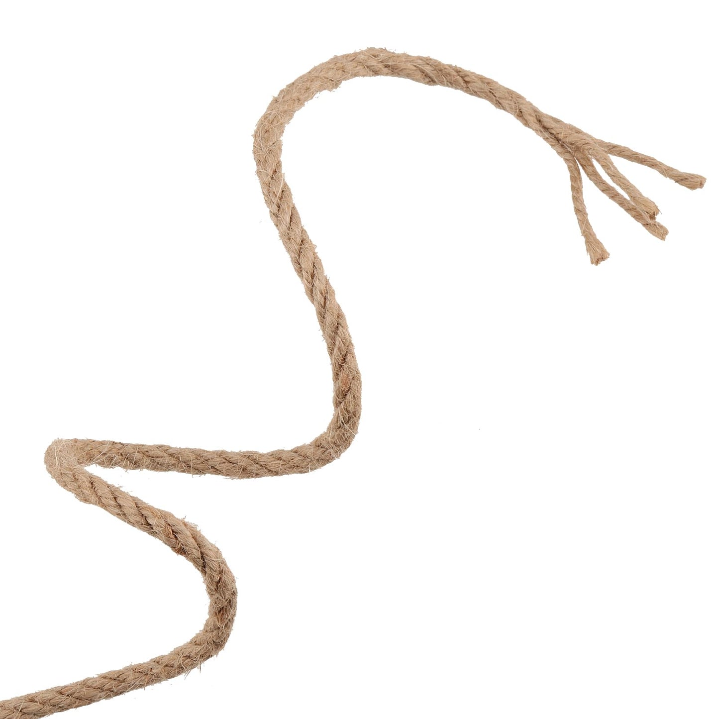 LEXININ 6mm Thick Jute Rope, 328 Feet Twisted Jute Twine, 6mmx100m Hemp Rope String for Crafts