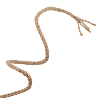 LEXININ 6mm Thick Jute Rope, 328 Feet Twisted Jute Twine, 6mmx100m Hemp Rope String for Crafts