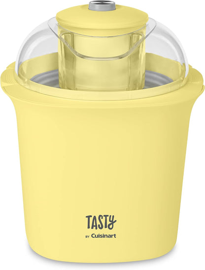 Tasty by Cuisinart 1.5 Cuisinart Tasty Ice Cream Maker - Quart, Yellow