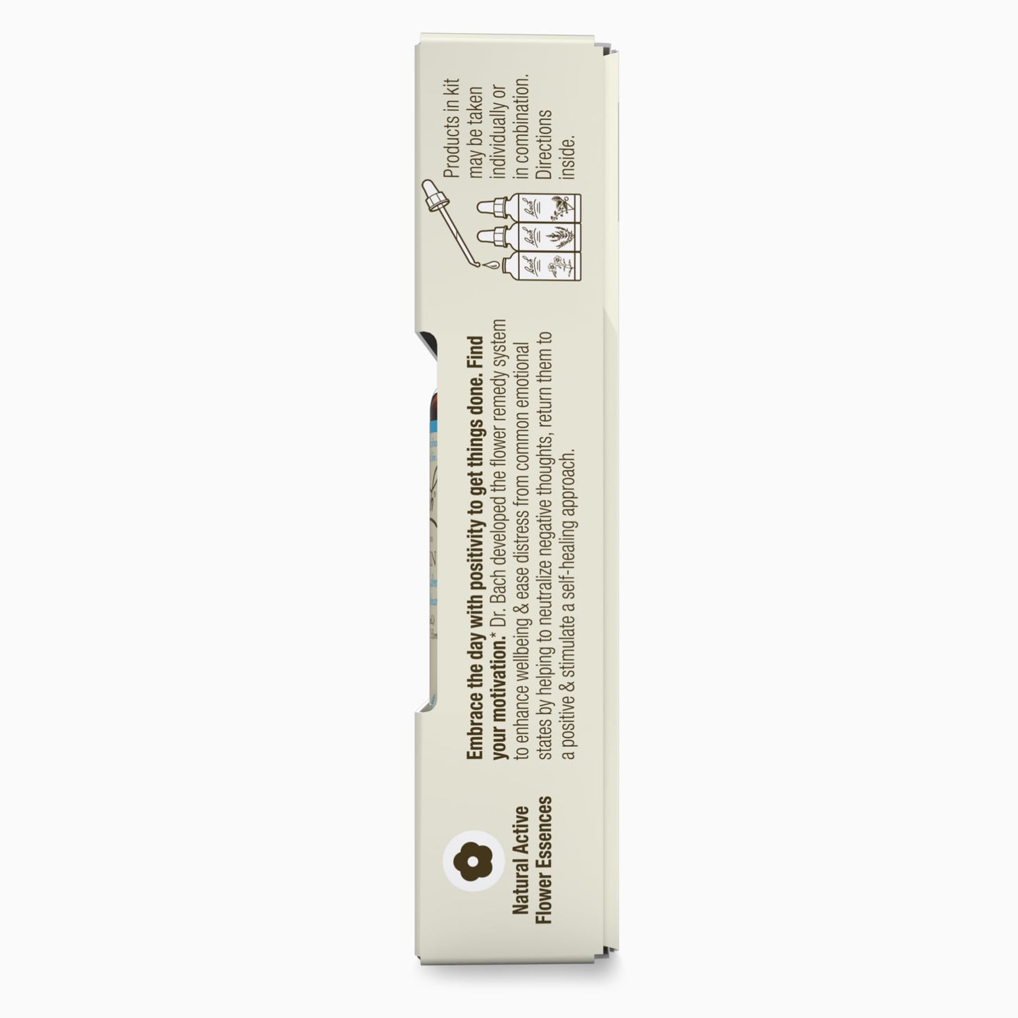 Bach Original Flower Remedies - GET IT DONE Trio Kit - For Motivation (Non-Alcohol Formula) - Natural Homeopathic Flower Essence - Vegan - 3 x 10mL Droppers