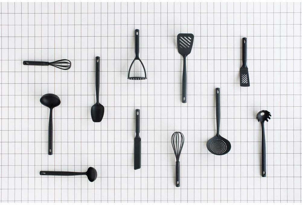 GARIAN Brabantia 365263 Small Black Spatula, All Nylon