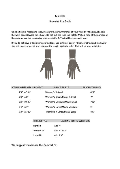 Miabella 18K Gold Over Sterling Silver Italian 5mm Mesh Link Chain Bracelet for Women, 925 Made in Italy (Length 7 Inches)