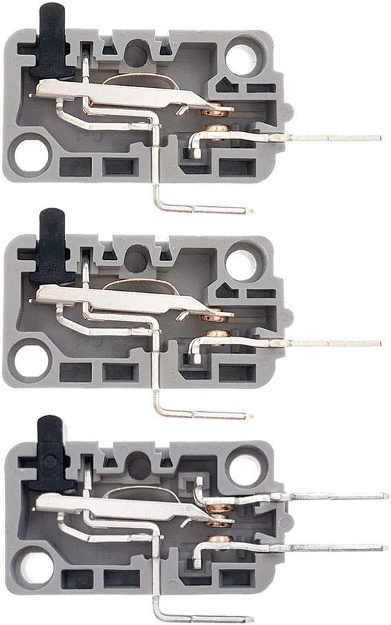 KW3A Microwave Oven Door Switch 16A 125/250V (2 Normally Open + 1 NONC)